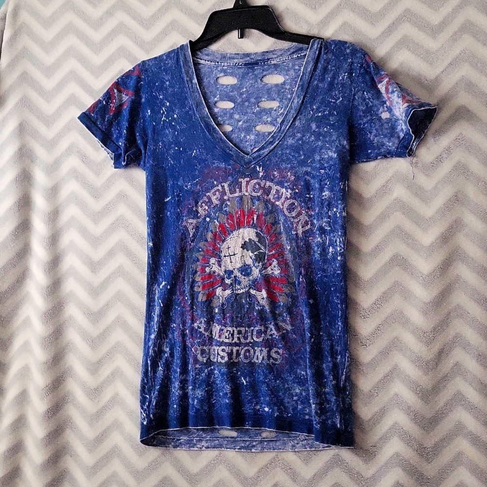 Affliction Y2k Fitted tee shirt